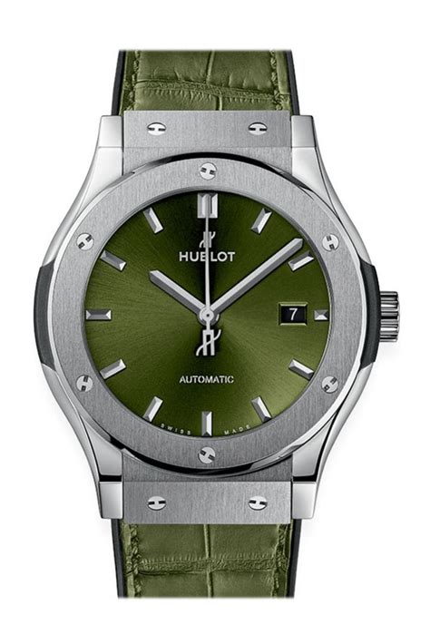 hublot green strap|hublot watch strap price.